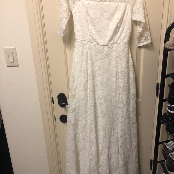 Ivory wedding dress - Picture 5 of 6